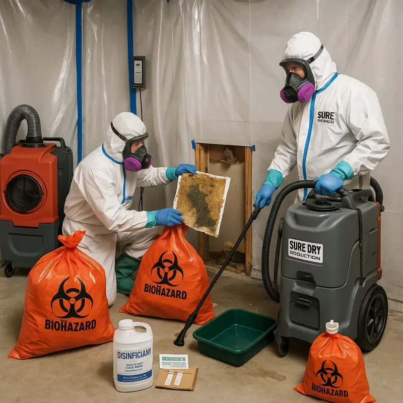 Contaminated Water Handling Protocols process in Wilton, IA