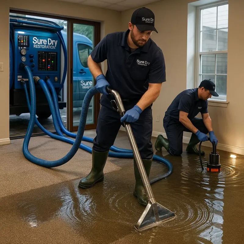Water Extraction and Removal process in Wilton, IA